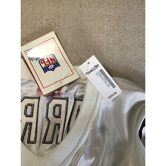 Mens Mitchell & Ness Franco Harris White Pittsburgh Steelers 1976 Legacy Jersey - Picture 7 of 13